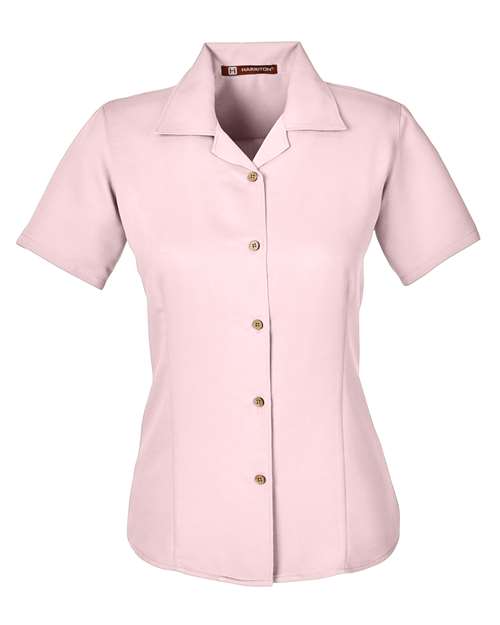 Harriton M570W Women's Bahama Cord Camp Shirt