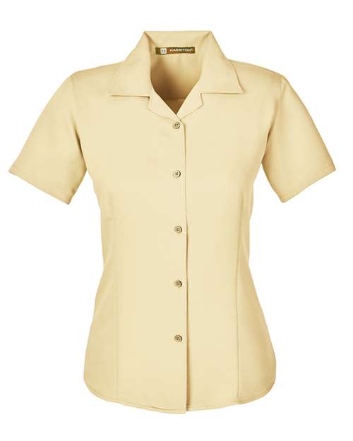 Harriton M570W Women's Bahama Cord Camp Shirt