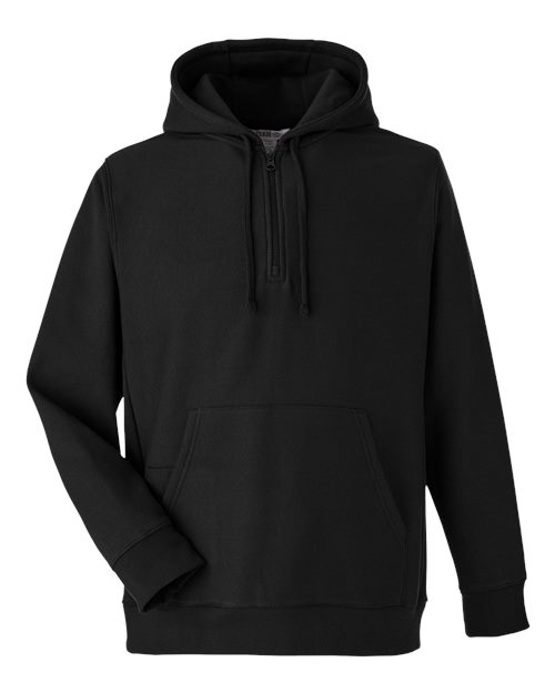 Team 365 TT97 Unisex Zone HydroSport™  Heavyweight Quarter-Zip Pullover Hooded Sweatshirt