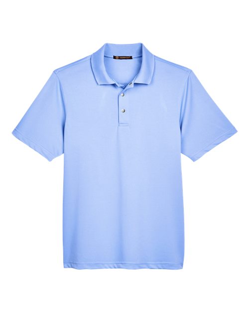 Harriton M345 Men's Advantage Snag Protection Plus IL Snap Placket Polo