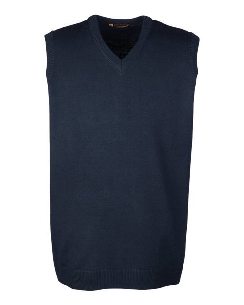 Harriton M415 Men's Pilbloc™ V-Neck Sweater Vest