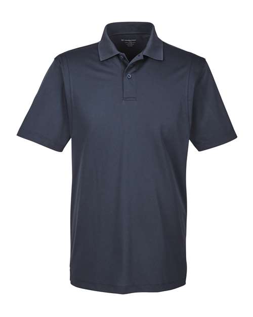 Harriton M354 Men's Micro Piqu Polo