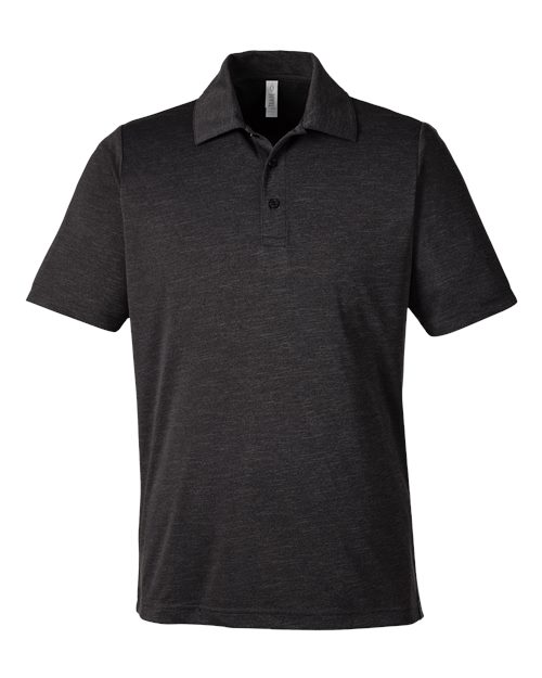 Team 365 TT51H Men's Zone Sonic Heather Performance Polo