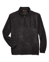 Harriton M980 Men's Quarter-Zip Fleece Pullover