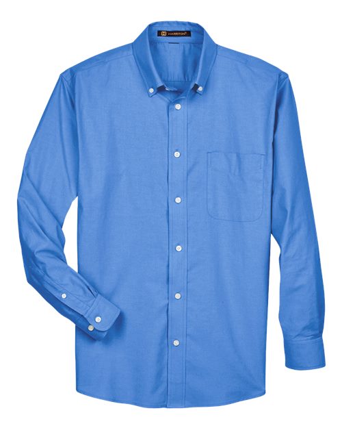 Harriton M600 Men's Long Sleeve Oxford Shirt