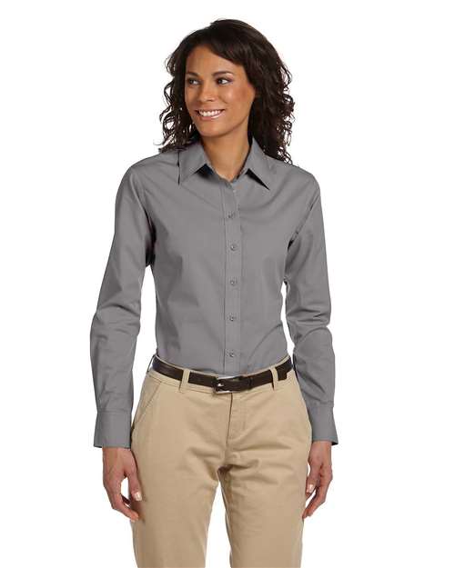 Harriton M510W Women's Essential Poplin