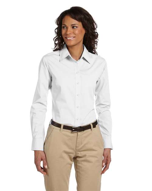 Harriton M510W Women's Essential Poplin