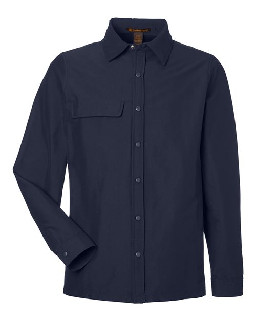 Harriton M72 Unisex Flex Twill Overshirt
