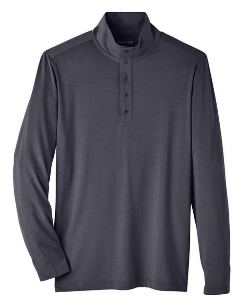 North End NE400 Men's JAQ Snap-Up Stretch Performance Pullover