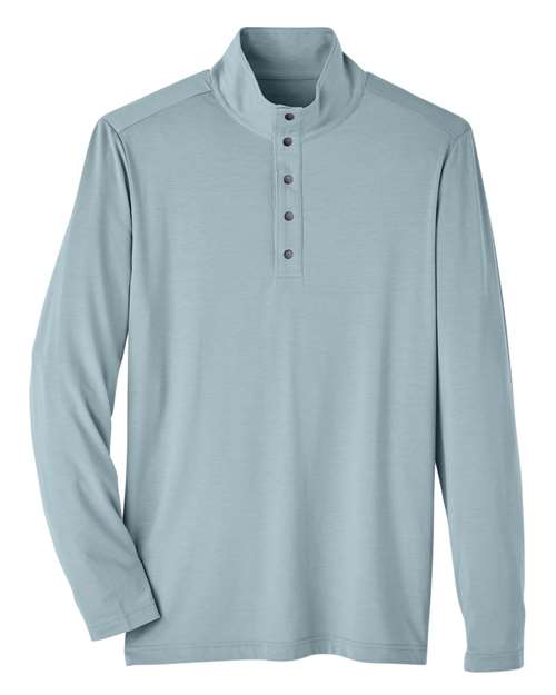 North End NE400 Men's JAQ Snap-Up Stretch Performance Pullover