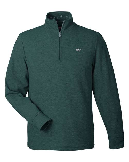 vineyard vines K002708 Men's Saltwater Quarter-Zip Pullover
