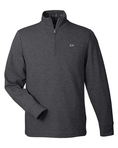 vineyard vines K002708 Men's Saltwater Quarter-Zip Pullover