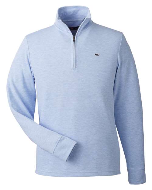 vineyard vines K002708 Men's Saltwater Quarter-Zip Pullover