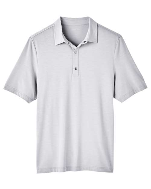 North End NE100 Men's JAQ Snap-Up Stretch Performance Polo