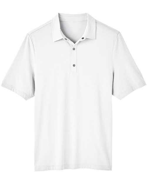 North End NE100 Men's JAQ Snap-Up Stretch Performance Polo