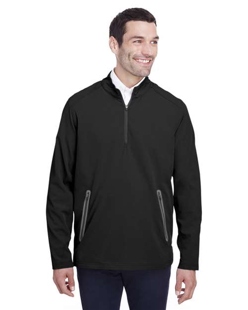 North End NE401 Men's Quest Stretch Quarter-Zip Pullover