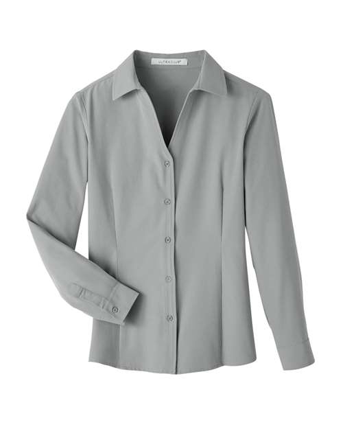 UltraClub UC500W Women's Bradley Performance Woven Shirt