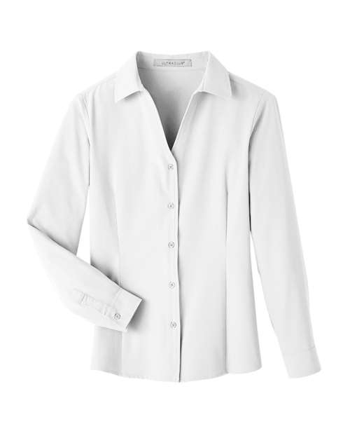 UltraClub UC500W Women's Bradley Performance Woven Shirt