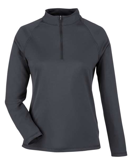 North End NE410W Women's Revive Coolcore® Quarter-Zip Pullover