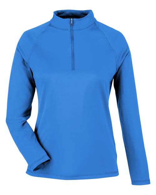 North End NE410W Women's Revive Coolcore® Quarter-Zip Pullover