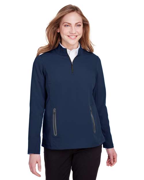 North End NE401W Women's Quest Stretch Quarter-Zip Pullover