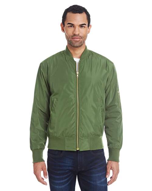 Threadfast Apparel 395J Unisex Bomber Jacket