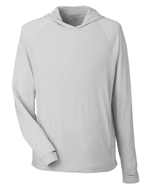 North End NE105 Unisex JAQ Stretch Performance Hooded Long Sleeve T-Shirt