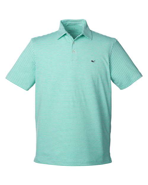 vineyard vines G011145 Men's Heathered Winstead Sankaty Polo