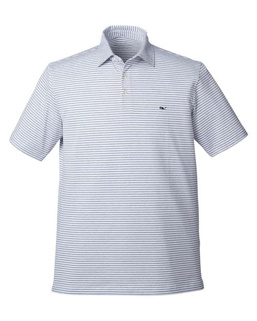 vineyard vines G011145 Men's Heathered Winstead Sankaty Polo