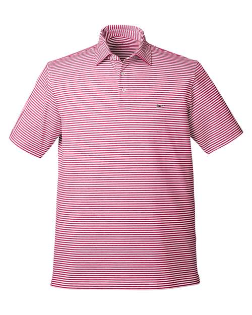 vineyard vines G011145 Men's Heathered Winstead Sankaty Polo