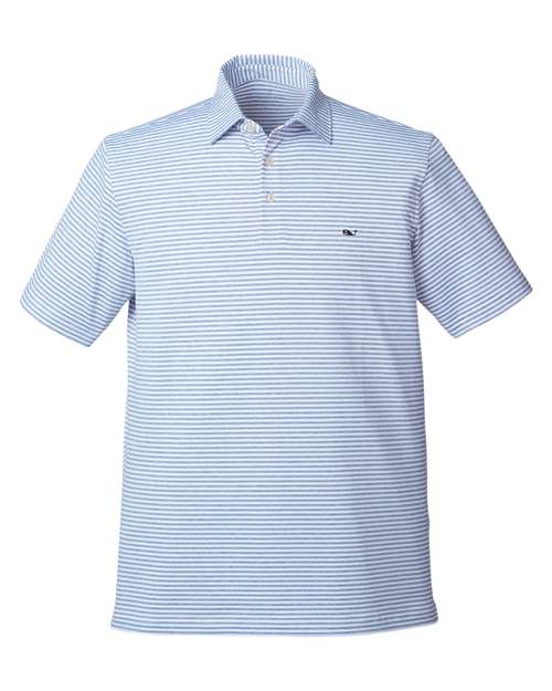 vineyard vines G011145 Men's Heathered Winstead Sankaty Polo
