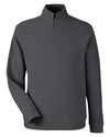 North End NE725 Men's Spirit Textured Quarter-Zip Pullover