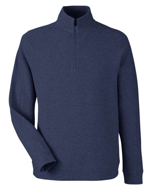 North End NE725 Men's Spirit Textured Quarter-Zip Pullover