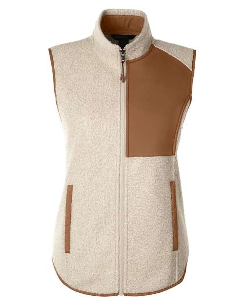 North End NE714W Women's Aura Sweater Fleece Vest
