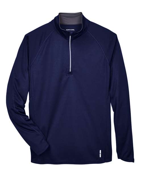 North End 88187 Men's Radar Performance Quarter-Zip Pullover