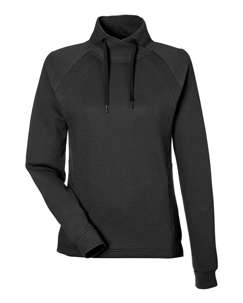 North End NE200W Women's Rhythm Waffle Pullover