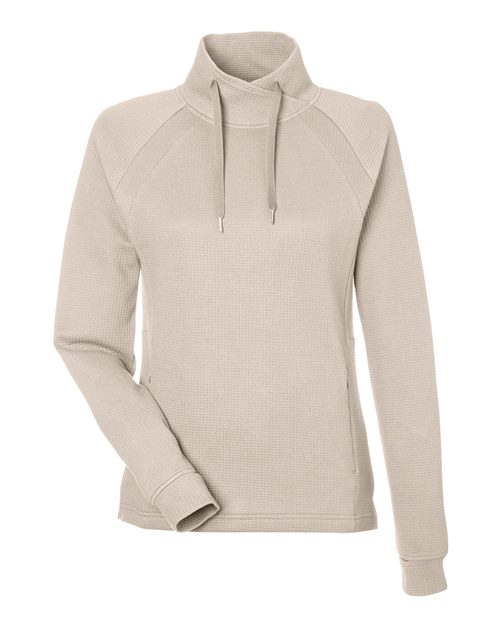North End NE200W Women's Rhythm Waffle Pullover