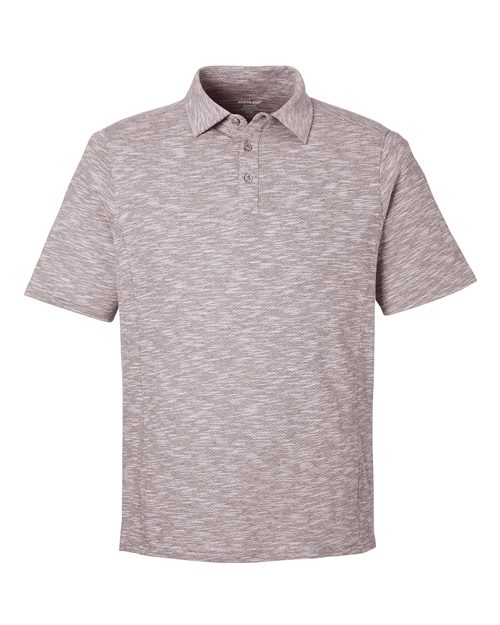 North End NE115 Men's Eclipse Jacquard Polo