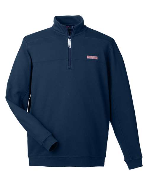 vineyard vines K002712 Men's Collegiate Shep Quarter-Zip Sweatshirt