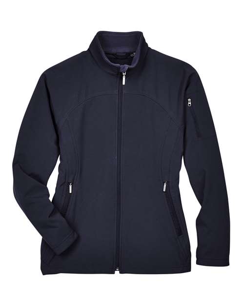 North End 78034 Women's 3-layer Fleece Performance Soft Shell Jacket