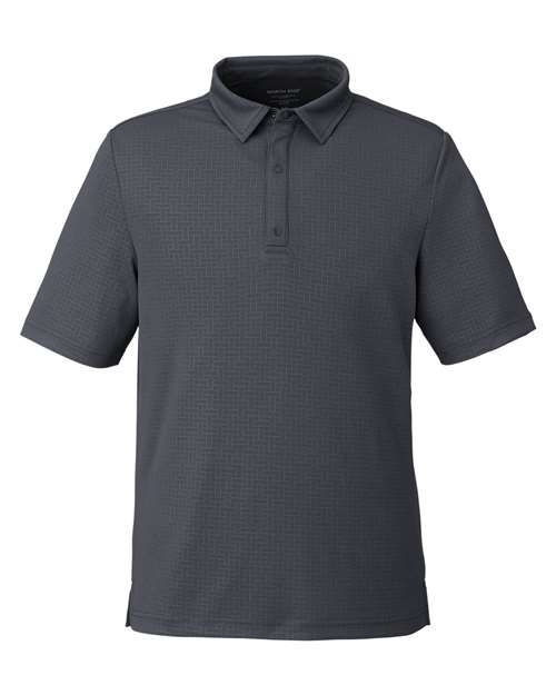 North End NE102 Men's Replay Recycled Pique Polo