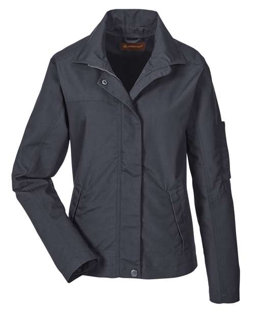 Harriton M705W Women's Auxiliary Canvas Work Jacket