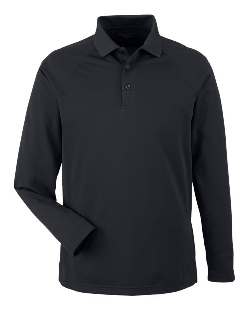Harriton M208L Men's Charge Snag and Soil Protect Long Sleeve Polo