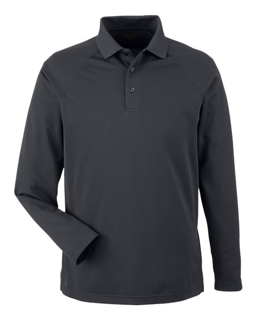 Harriton M208L Men's Charge Snag and Soil Protect Long Sleeve Polo