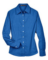 Harriton M600W Women's Long Sleeve Oxford Dress Shirt