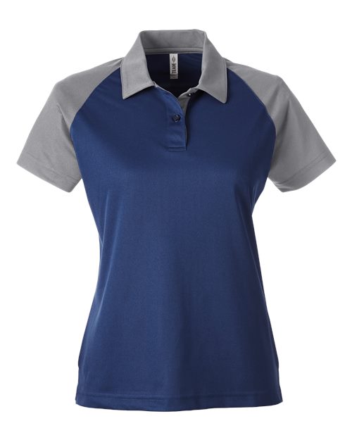 Team 365 TT21CW Women's Command Snag-Protection Colorblock Polo