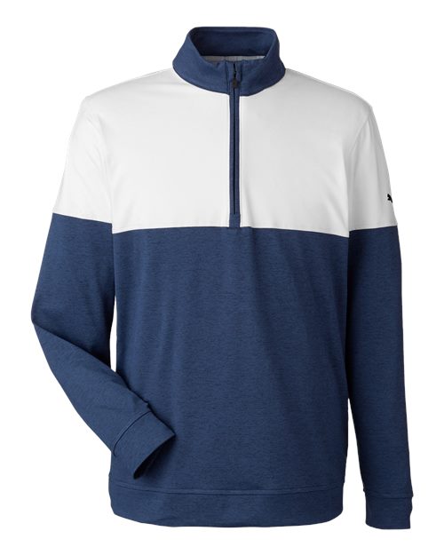 Puma Golf 595803 Men's Cloudspun Warm Up Quarter-Zip Pullover