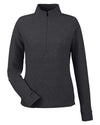North End NE725W Women's Spirit Textured Quarter-Zip Pullover