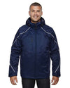 North End 88196T Men's Tall Angle 3-in-1 Jacket with Bonded Fleece Liner