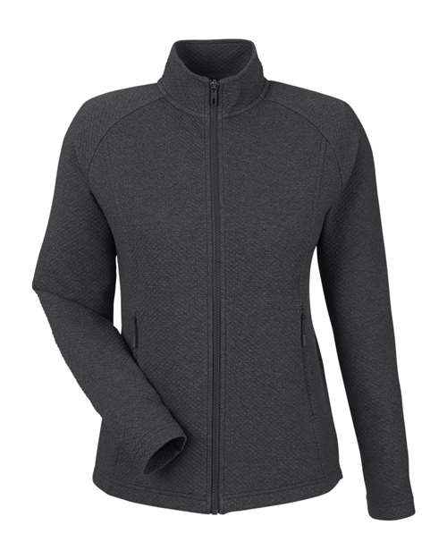 North End NE727W Women's Spirit Textured Full-Zip